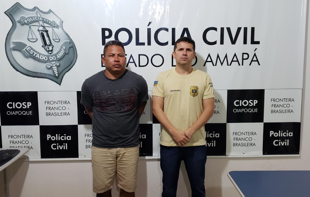 POLICIA CIVIL PRENDE PROCURADO NA FRONTEIRA DO OIAPOQUE